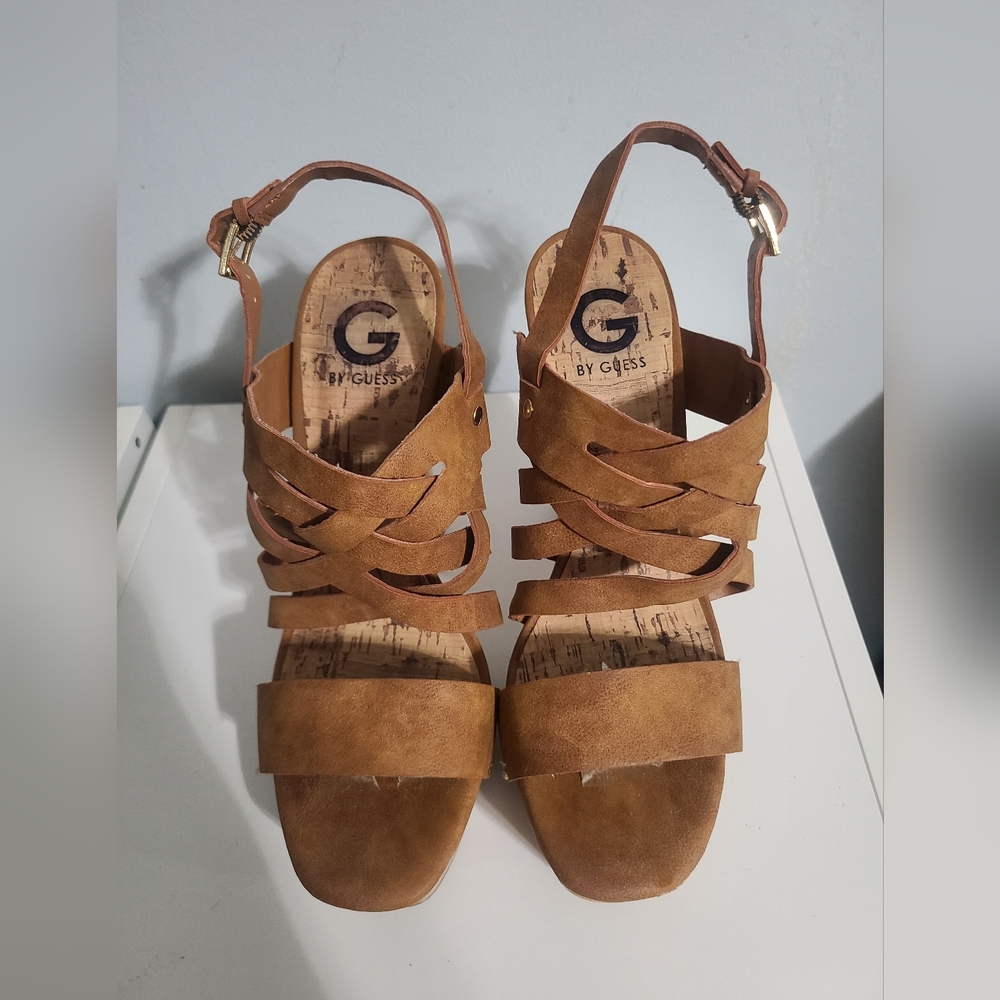 Guess strappy heels
